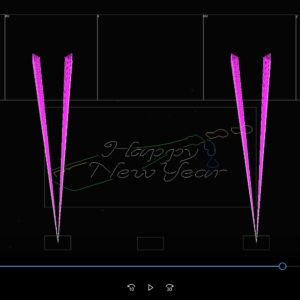 Sylvester - Neujahr Lasershow Intro