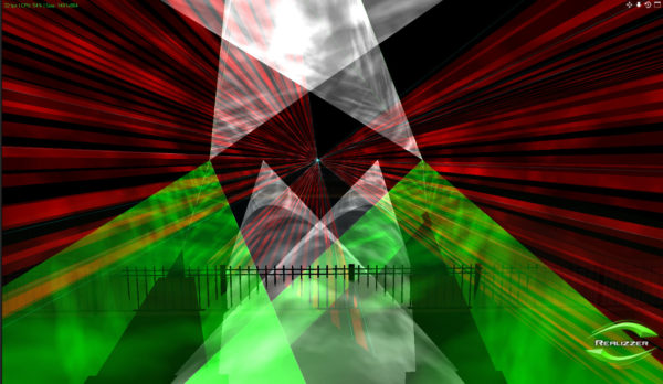 Beamshow - Pink Floyd - Run like hell – Bild 2