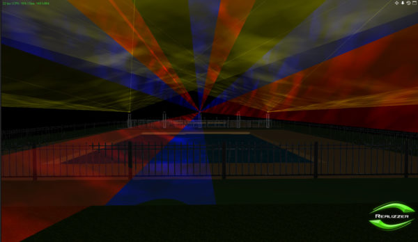 Beamshow - Disturbed - The sound of silence – Bild 3