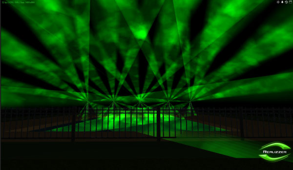 Beamshow - Schiller - Playing with madness – Bild 3