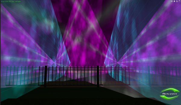 Beamshow - Schiller - Playing with madness – Bild 4