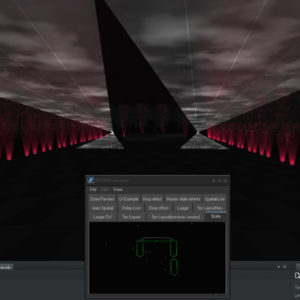 Lasershow - Countdown mit Beams